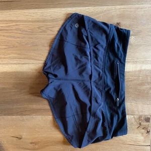 Lululemon speed up short size 4 black
